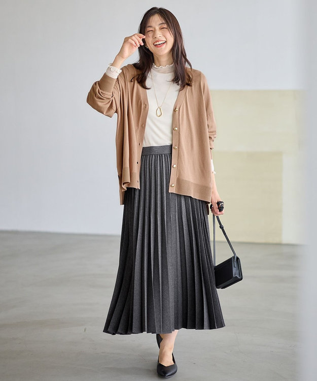 ANY L 【新色追加】シアーコンビタートル エクリュ