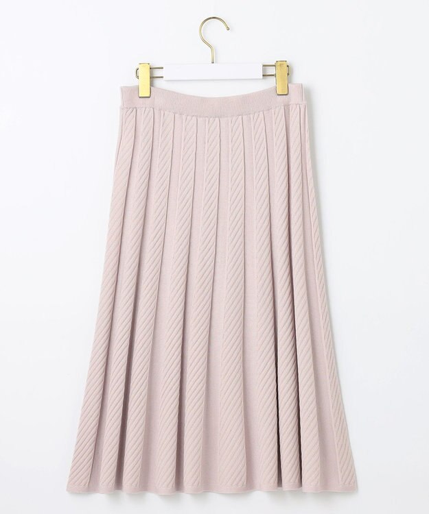 ANY SIS 【2SET】ニットスカート セットアップ ローズグレー