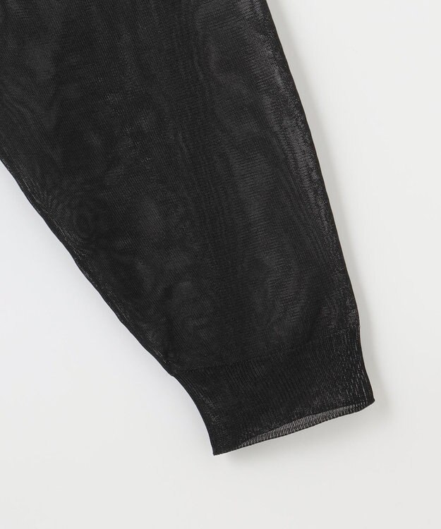 NAVE 【Nave・洗える】シアーニット トップス ブラック系