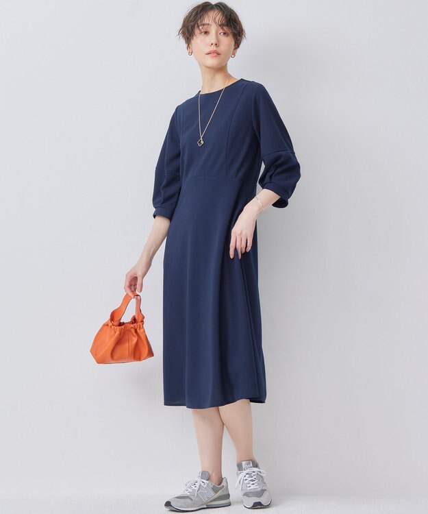 組曲 ライトアムンゼンジャージー ワンピース ネイビー系