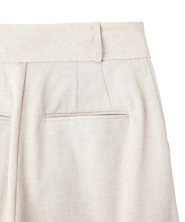 YECCA VECCA メタルホックワイドパンツ Light Beige