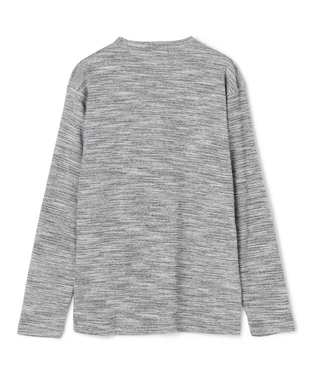 JOSEPH HOMME 【WEB・一部店舗限定】 メランジワッフル　クルーネックカットソー ライトグレー系