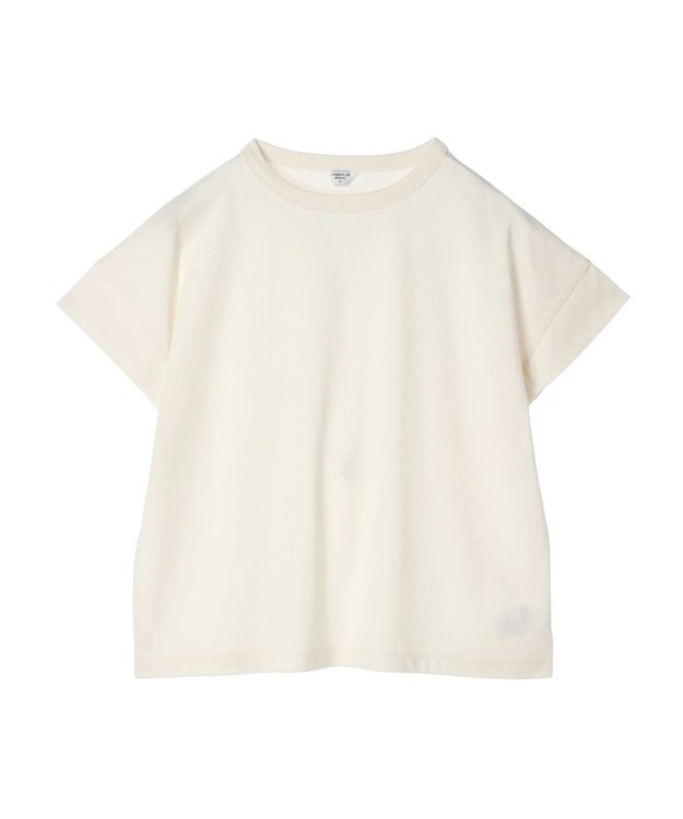 AMERICAN HOLIC 接触冷感ショートスリーブカットプルオーバー Ivory