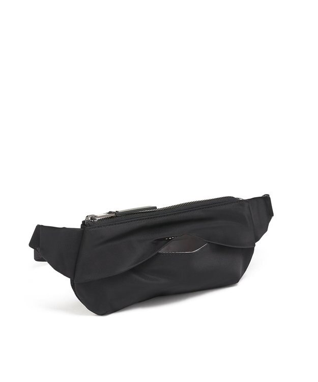 TUMI レディス  Voyageur 「ジュノ」スリム・ヒップ・バッグ ブラックガンメタル