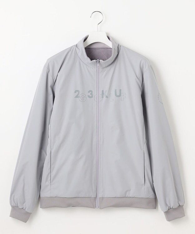 23区GOLF 【UNISEX】リバーシブル トラックジャケット ライトグレー系