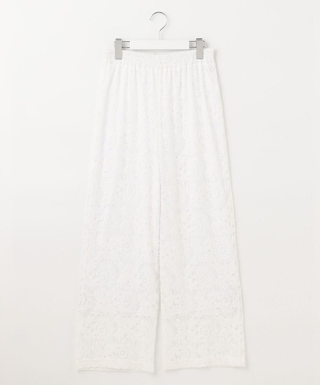 Feroux ヴィンテージレース パンツ ホワイト系