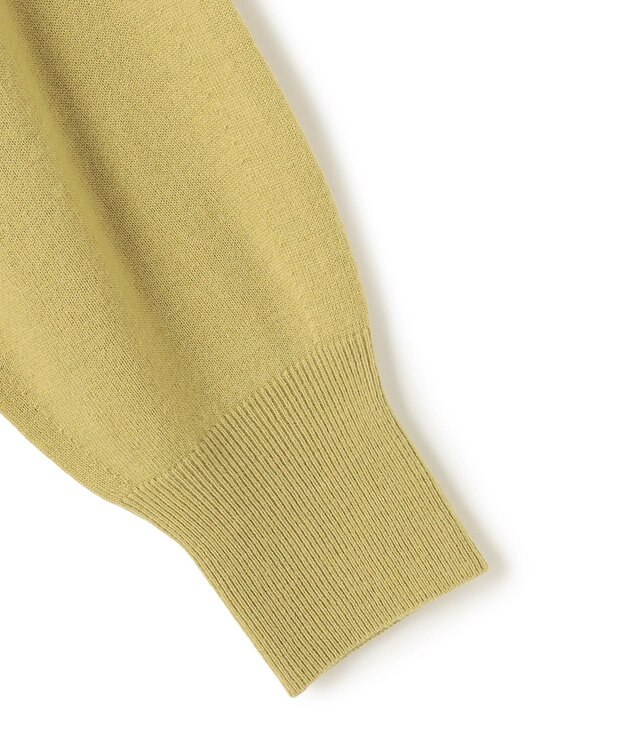 UNFILO L フレア ニットワンピース ピスタチオ