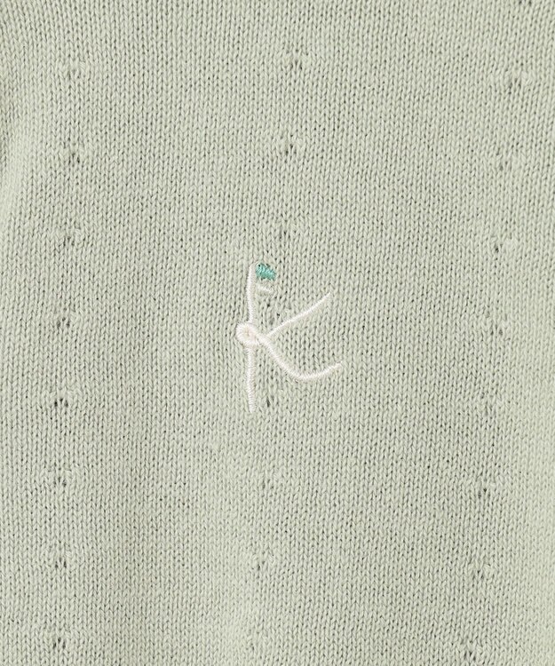 組曲 KIDS 【150-160㎝】クラシック カーディガン ミント系