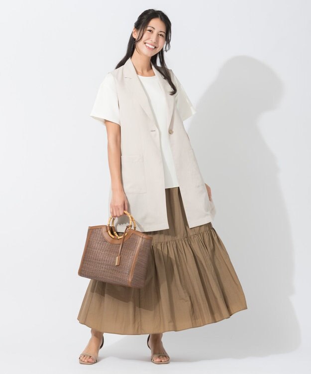 ONWARD Reuse Park 【自由区】カットソー春夏 ホワイト