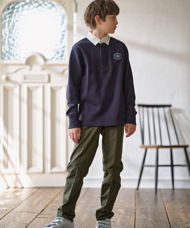 J.PRESS KIDS 【110-130cm】BAKER ロングパンツ カーキ系