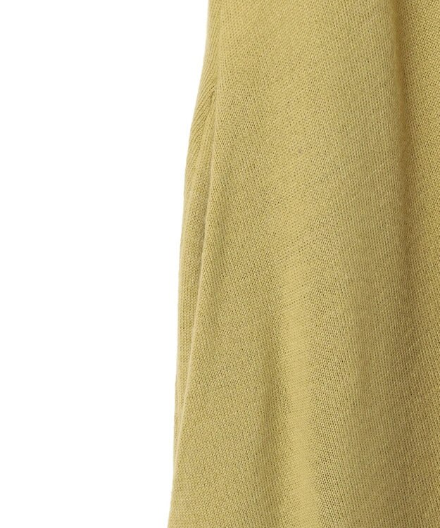 UNFILO L フレア ニットワンピース ピスタチオ