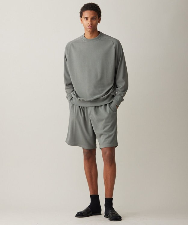 UNFILO MENS クイックドライ ロングスリーブTEE [24年春夏商品] セージグリーン