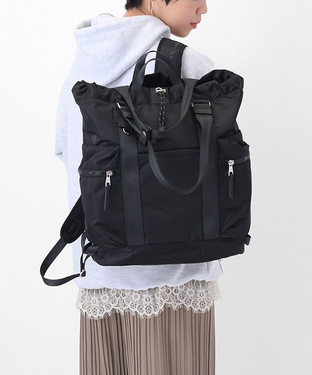 ACE BAGS & LUGGAGE W&.Day/Night アワイ 2WAYトート A4サイズ 14.0インチPC収納 20502 ダブルアンドデイナイト ブラック
