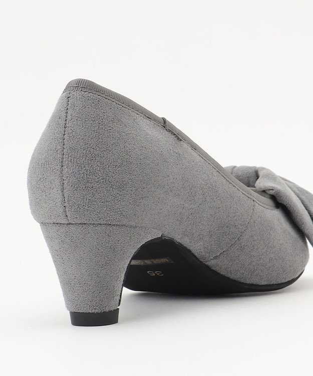 TOCCA RIBBON KNOT PUMPS パンプス ライトグレー系