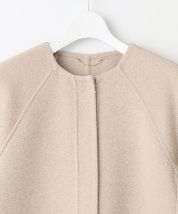 自由区 S 【カタログ掲載・Premium Collection】リバーフォーム コート ベージュ系