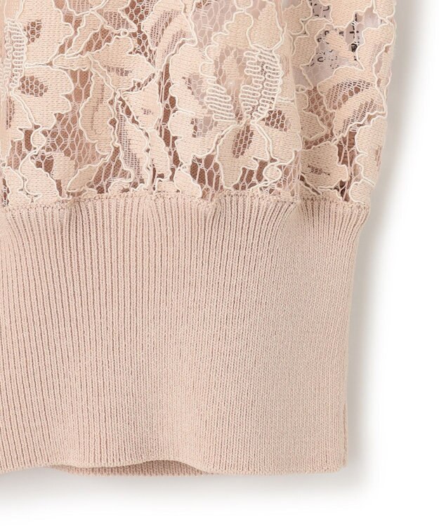 TOCCA 【洗える！】GENIUS OF LACE カーディガン ピンク系