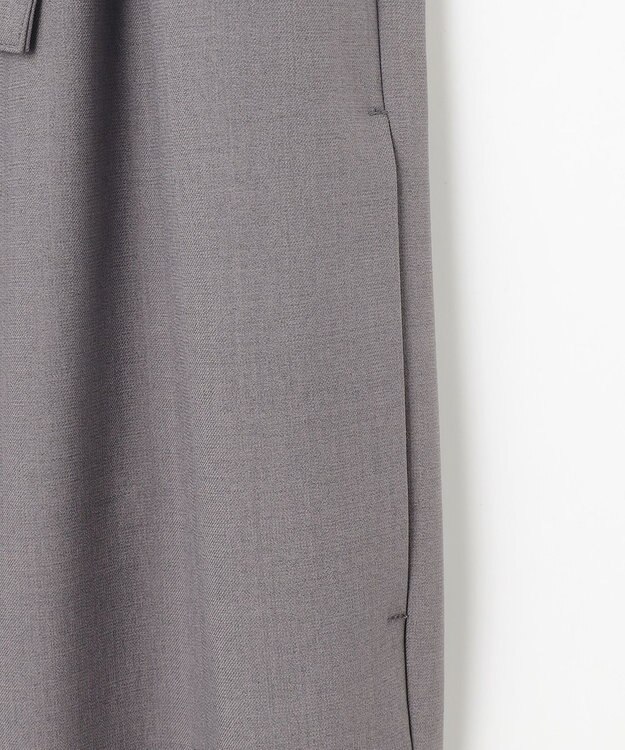 ANY イージーケアライトストレッチサロペット グレー