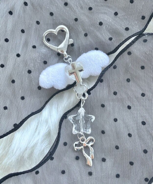 WEGO エンジェルビーズキーホルダー 柄5