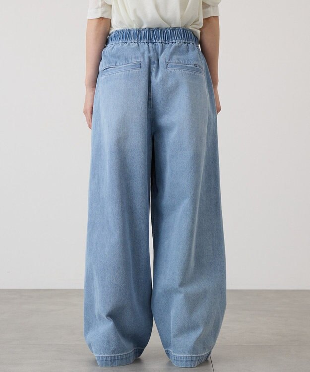 AMERICAN HOLIC イージーデニムワイドパンツ Light Indigo