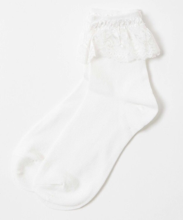 WEGO レースソックス ホワイト