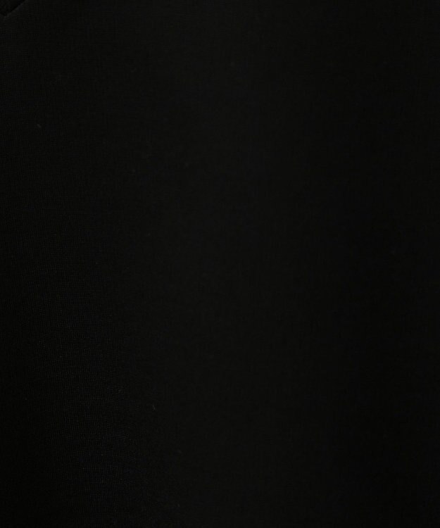 Green Parks ショート丈Ｖネックポンチプルオーバー Black