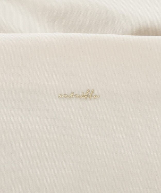 Green Parks ａｎｄｍｉｋｋａ．２ＷＡＹベルトトートバッグ Light Beige