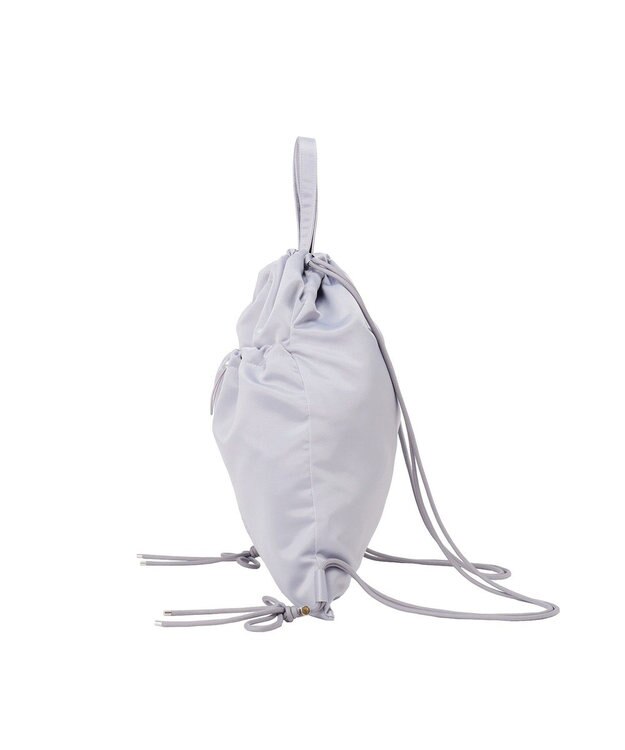 Maison de FLEUR キャザーリボンナップサック Gray