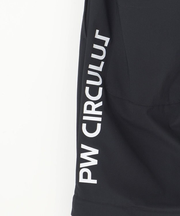 PW CIRCULUS 【UVカット / 接触冷感 / ２WAY】【MEN】デタッチャブル ジョガーパンツ ブラック系