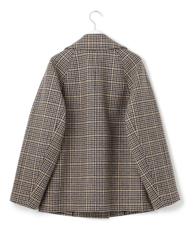 23区 【Oggi11月号掲載】ボンディング チェックツイード ジャコット ブラウンチェック