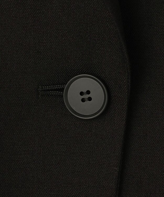 23区 L 【セットアップ対応】アイアスマットストレッチ テーラード ジャケット ブラック系