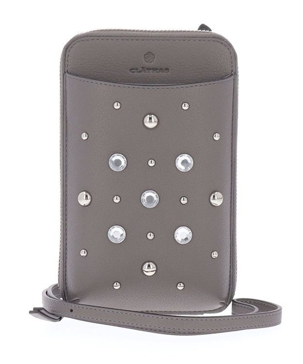 CLATHAS ジェイド スマホショルダー グレー