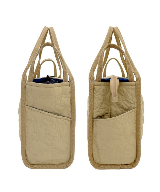 ROOTOTE 8404【スヌーピー】IP.グランデ.キルト.ピーナッツ-9Q 02：ベージュ