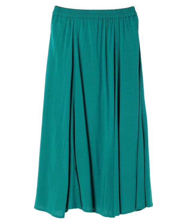 AMERICAN HOLIC サラックールギャザースカート Blue Green