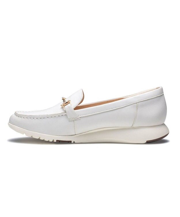 REGAL FOOT COMMUNITY 【リーガルウォーカーレディース】HC62 ビットローファー フラットシューズ アイボリー