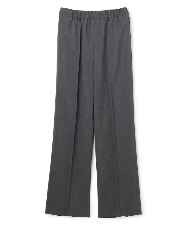 BEIGE， 【イージーケア・セットアップ対応】BATEAU / バックスリット ストレートパンツ Charcoal