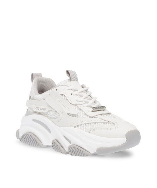 STEVE MADDEN POSSESSION ボリュームソールスニーカー グレー