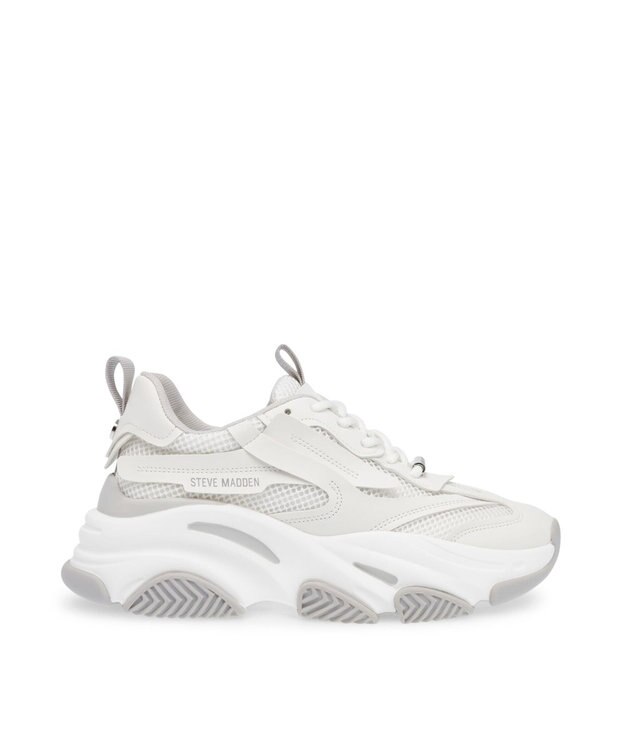 STEVE MADDEN POSSESSION ボリュームソールスニーカー グレー