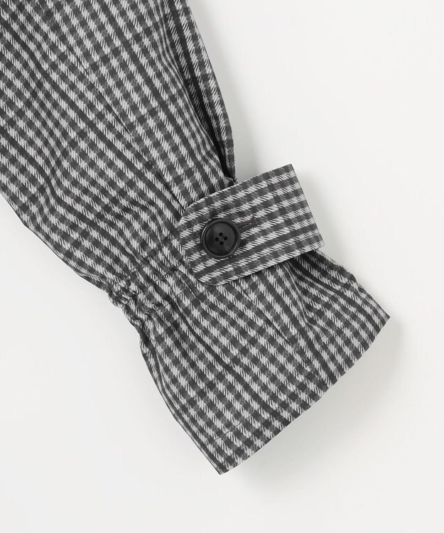 組曲 S 【先行予約】リラクシング トレンチコート グレー×ブラック系3