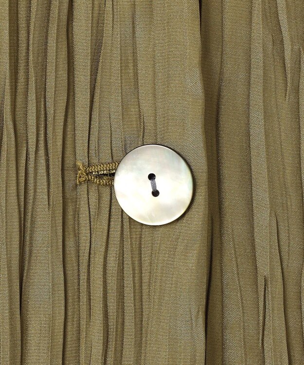 uncrave マシーンプリーツ ジレ カーキベージュ