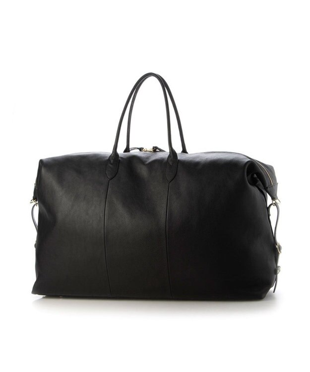 UNBILLION perche 姫路エアリーレザー2wayボストンバッグL ブラック