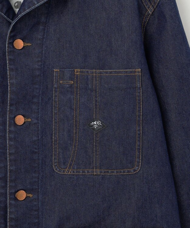 JOSEPH ABBOUD MOUNTAIN 【軽量/テーム・ヤルヴィコラボ】INDIGO×CORDURA デニム ジャケット ネイビー系