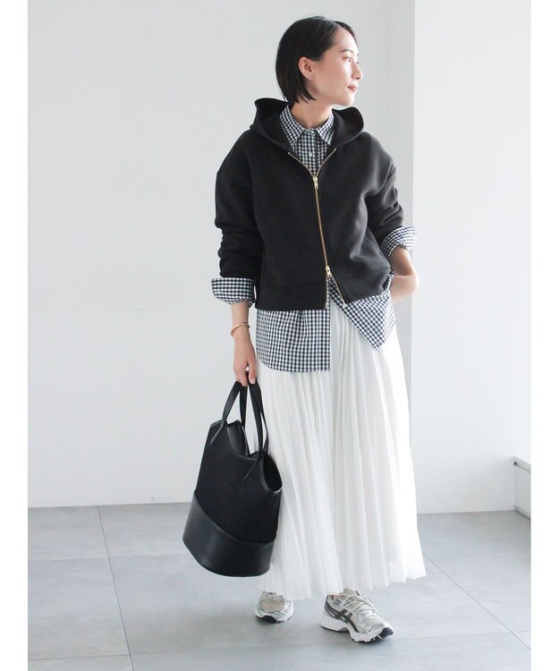 Te chichi プリーツロングスカート オフホワイト