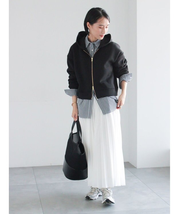 Te chichi プリーツロングスカート オフホワイト