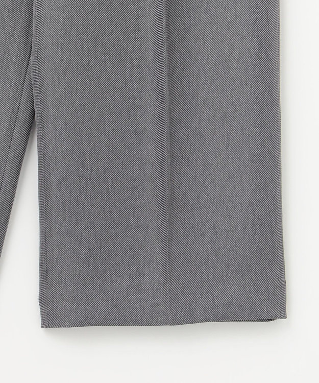 ANY SIS L 【洗える】ビスチェ & ワイドパンツ セット グレー