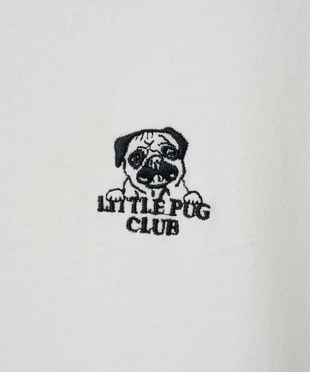 WEGO 【ユニセックス着用ITEM/綿100%/SMLサイズ展開】リラックスフィットワンポイントT（S） ホワイト