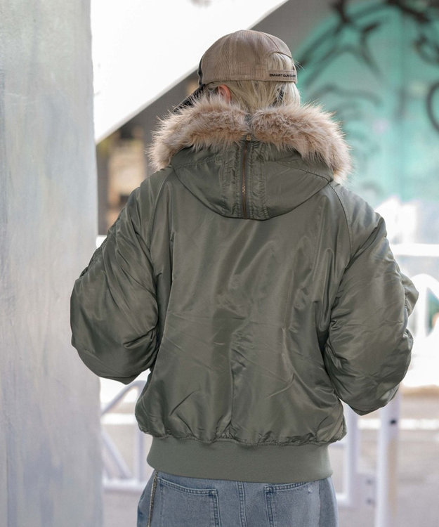 WEGO 【ユニセックス着用ITEM/MLサイズ展開】N2B カーキ