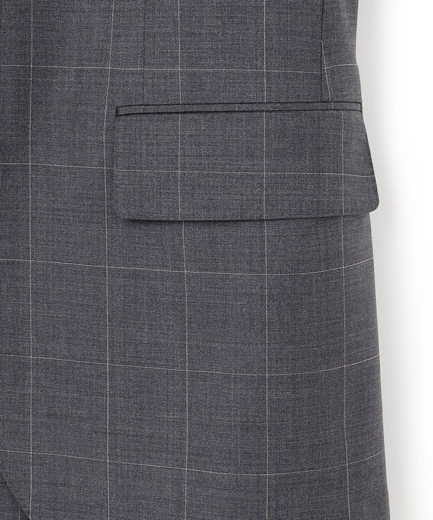 J.PRESS MEN 【J.PRESS MOVING / セットアップ対応】REDA ACTIVE ウィンドーペーン ジャケット グレー系4