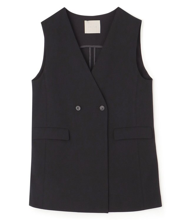 UNFILO BEAUTY MOVE ミドルジレ ブラック