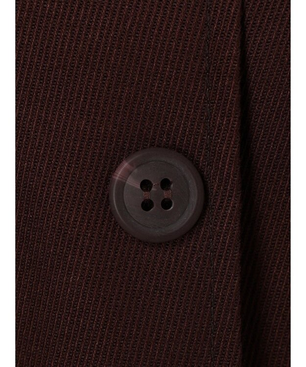 earth music&ecology フロントボタンスカート Brown