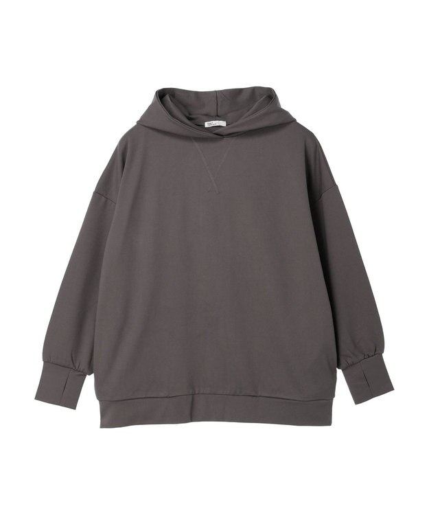 CRAFT STANDARD BOUTIQUE ポンチオーバーサイズパーカー Charcoal Gray
